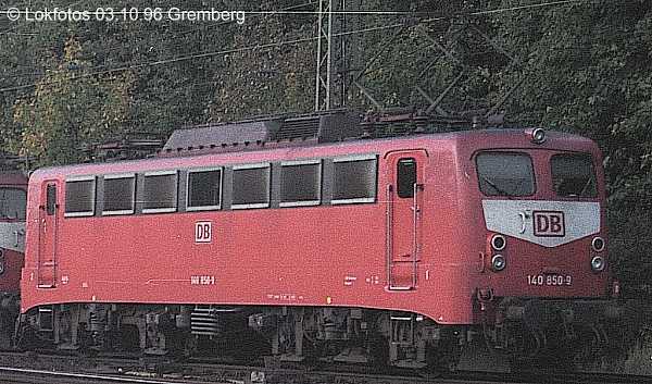 Kein weiteres Foto der Lok 850 vorhanden