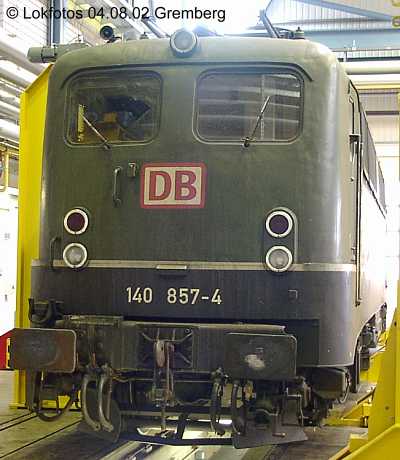 Kein weiteres Foto der Lok 857 vorhanden