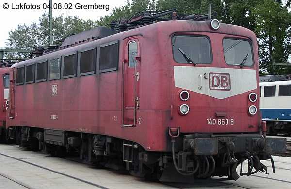 Kein weiteres Foto der Lok 860 vorhanden