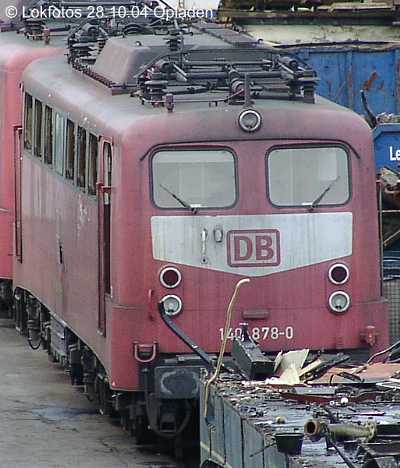 Kein weiteres Foto der Lok 878 vorhanden