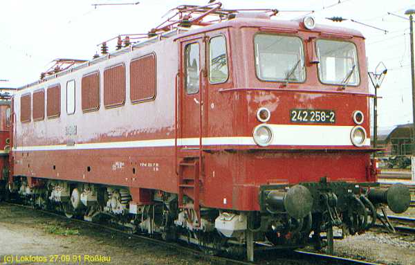 Kein weiteres Foto der Lok 258 vorhanden