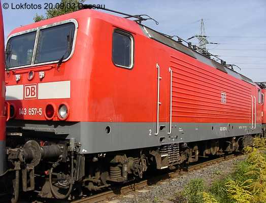 Kein weiteres Foto der Lok 657 vorhanden
