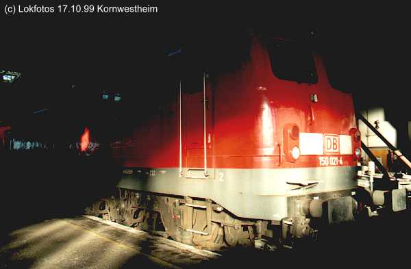 Kein weiteres Foto der Lok 021 vorhanden
