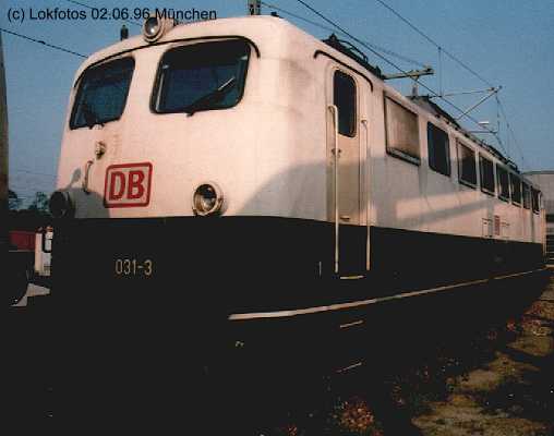 Kein weiteres Foto der Lok 031 vorhanden