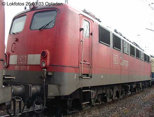 Kein weiteres Foto der Lok 071 vorhanden