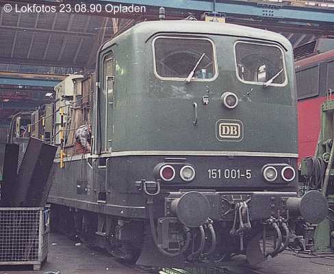Kein weiteres Foto der Lok 001 vorhanden