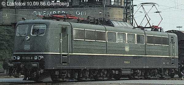 Kein weiteres Foto der Lok 033 vorhanden