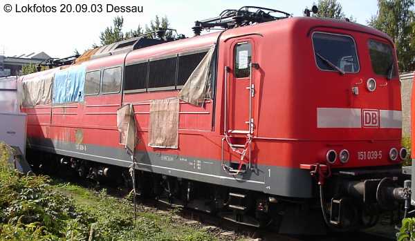 Kein weiteres Foto der Lok 039 vorhanden