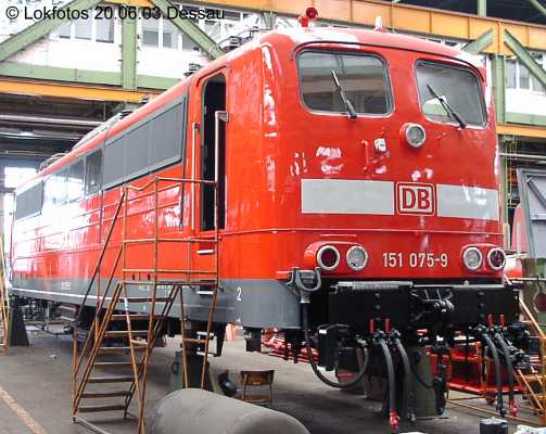 Kein weiteres Foto der Lok 075 vorhanden