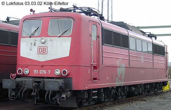 Kein weiteres Foto der Lok 076 vorhanden