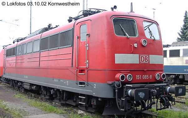 Kein weiteres Foto der Lok 085 vorhanden