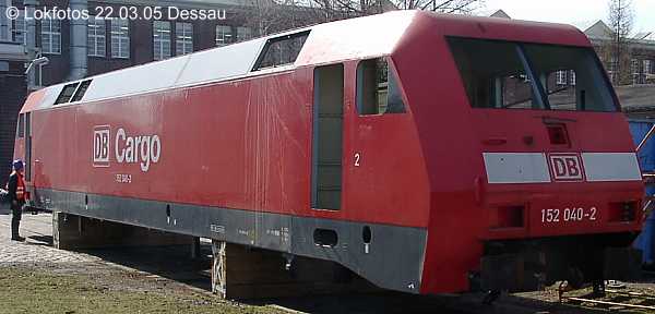 Kein weiteres Foto der Lok 040 vorhanden