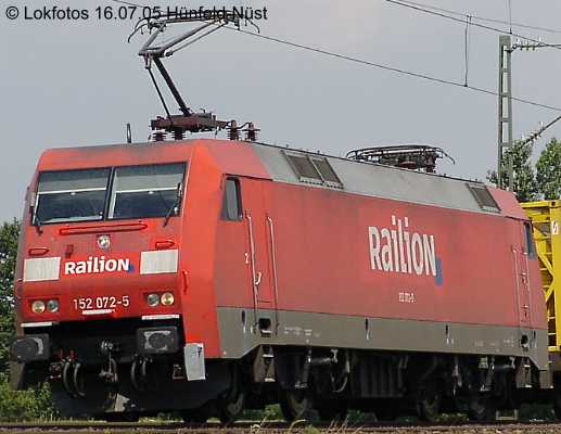 Kein weiteres Foto der Lok 072 vorhanden