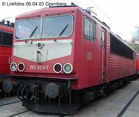 Kein weiteres Foto der Lok 055 vorhanden