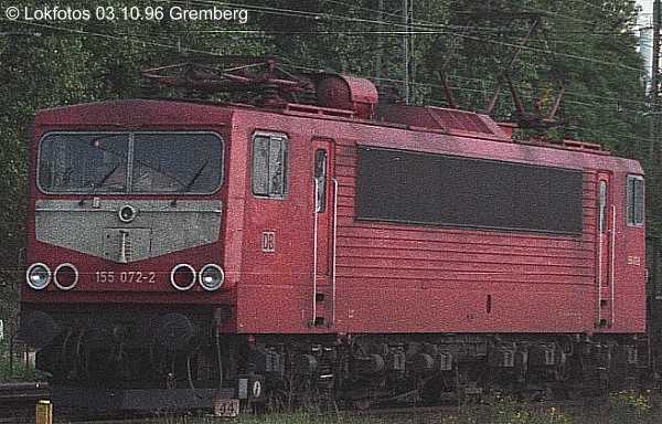 Kein weiteres Foto der Lok 072 vorhanden
