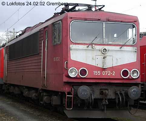 Kein weiteres Foto der Lok 072 vorhanden