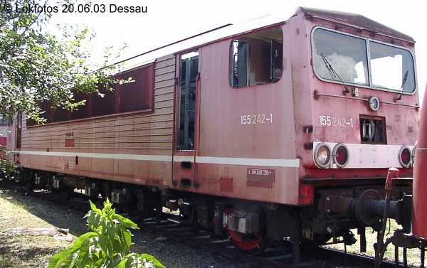 Kein weiteres Foto der Lok 242 vorhanden