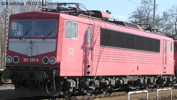 Kein weiteres Foto der Lok 257 vorhanden
