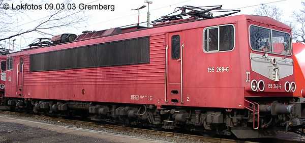 Kein weiteres Foto der Lok 268 vorhanden