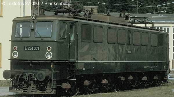 Kein weiteres Foto der Lok 001 vorhanden
