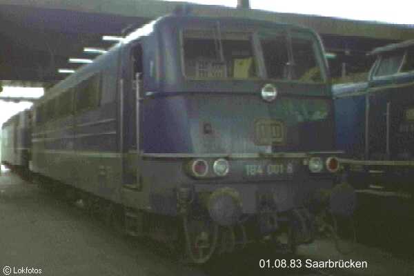 Kein weiteres Foto der Lok 001 vorhanden