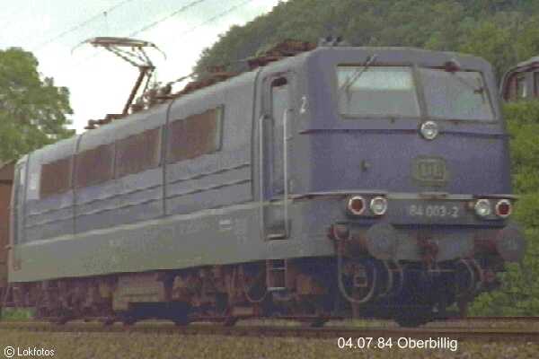 Kein weiteres Foto der Lok 003 vorhanden