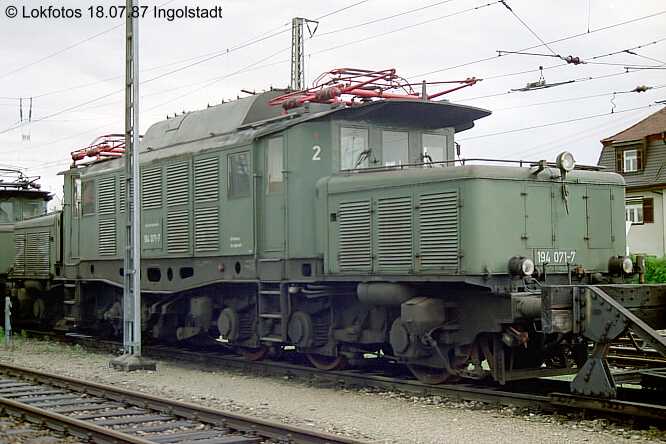 Kein weiteres Foto der Lok 071 vorhanden