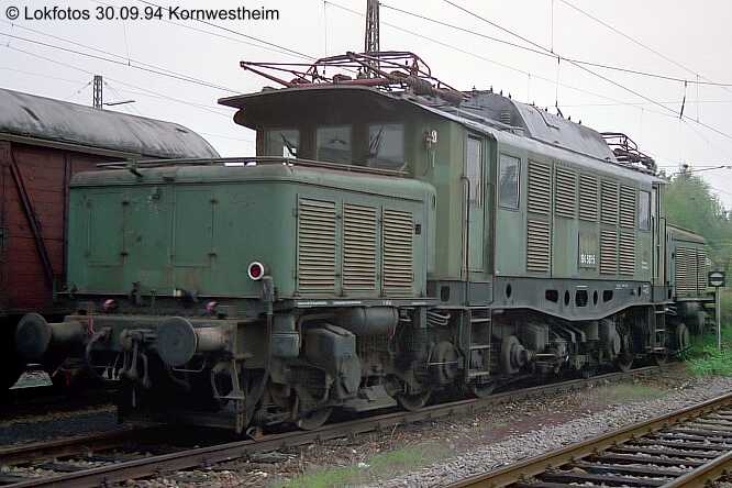 Kein weiteres Foto der Lok 581 vorhanden