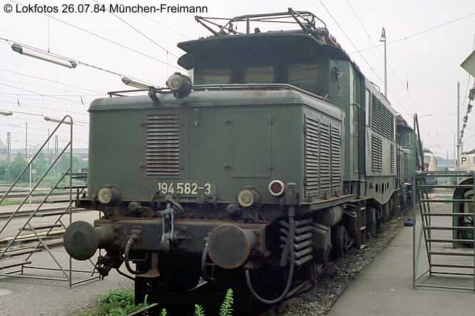 Kein weiteres Foto der Lok 582 vorhanden
