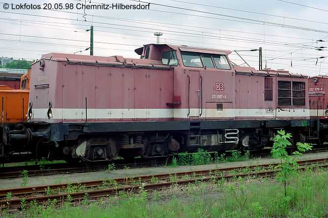 Kein weiteres Foto der Lok 087 vorhanden