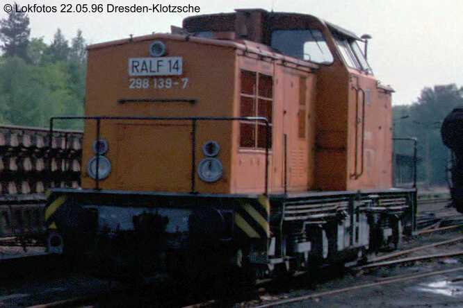 Kein weiteres Foto der Lok 139 vorhanden