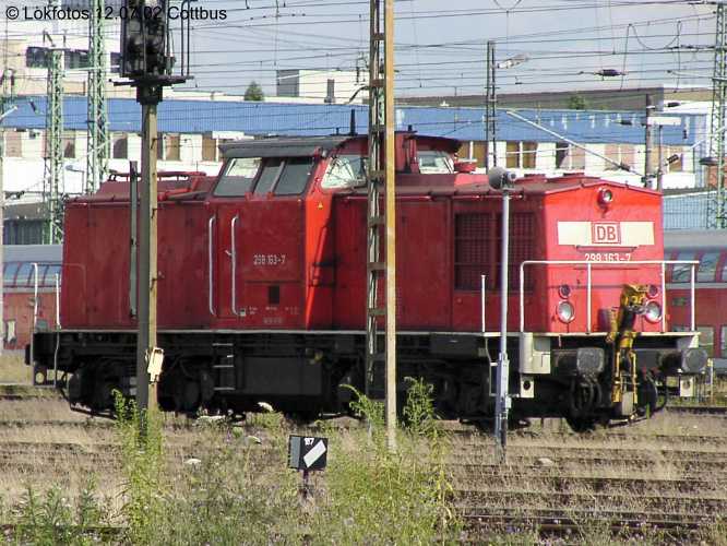 Kein weiteres Foto der Lok 163 vorhanden