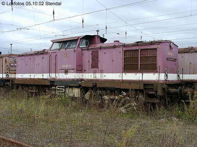 Kein weiteres Foto der Lok 167 vorhanden