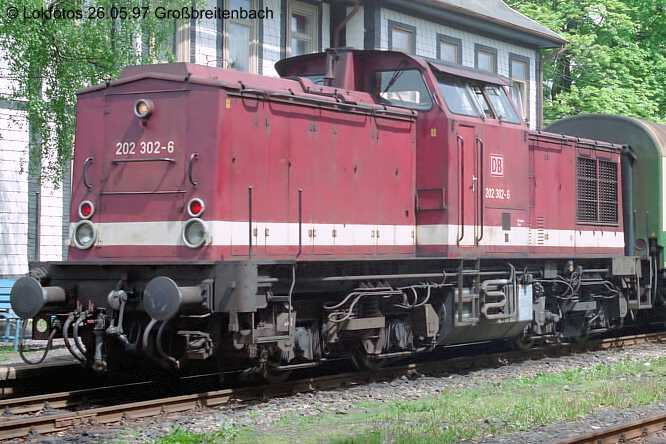 Kein weiteres Foto der Lok 302 vorhanden