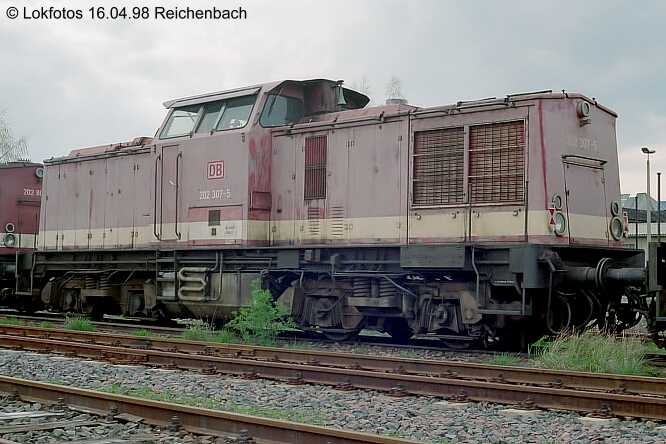 Kein weiteres Foto der Lok 307 vorhanden