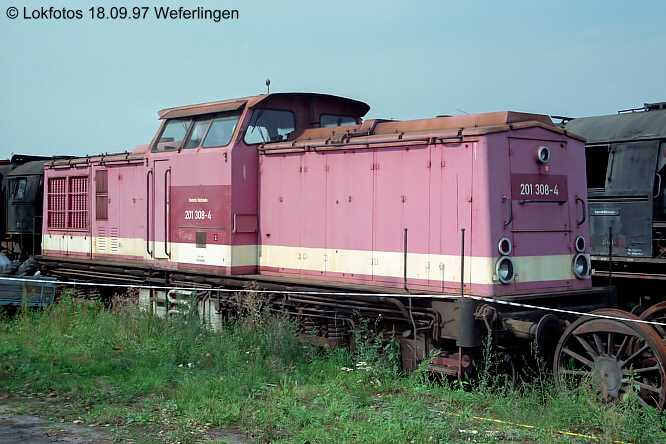 Kein weiteres Foto der Lok 308 vorhanden