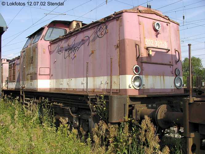 Kein weiteres Foto der Lok 327 vorhanden
