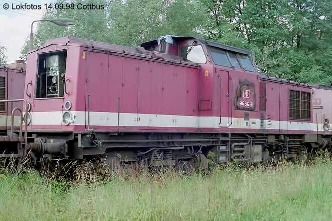 Kein weiteres Foto der Lok 382 vorhanden