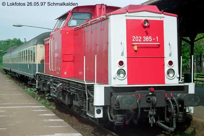 Kein weiteres Foto der Lok 385 vorhanden