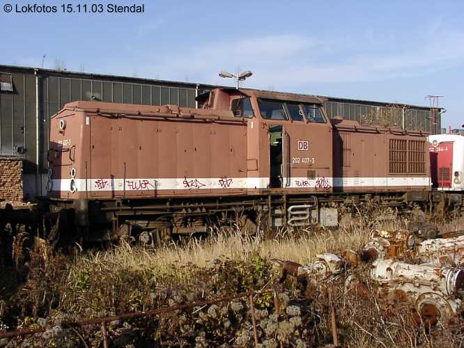 Kein weiteres Foto der Lok 407 vorhanden