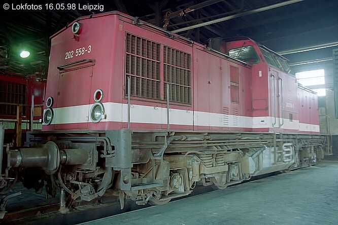 Kein weiteres Foto der Lok 558 vorhanden