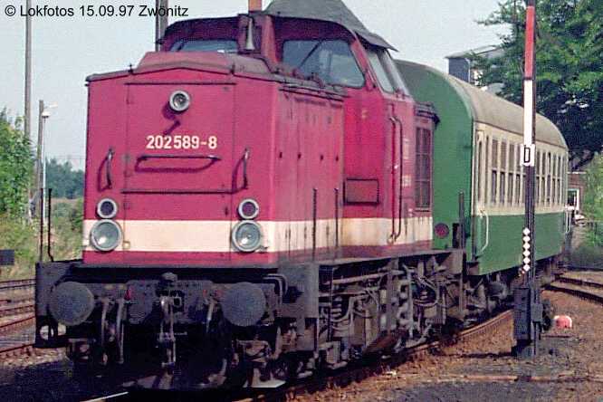 Kein weiteres Foto der Lok 589 vorhanden