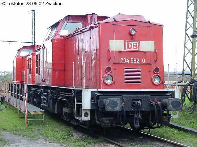 Kein weiteres Foto der Lok 592 vorhanden