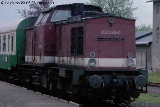 Kein weiteres Foto der Lok 593 vorhanden