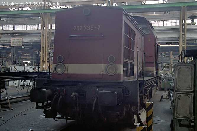 Kein weiteres Foto der Lok 735 vorhanden
