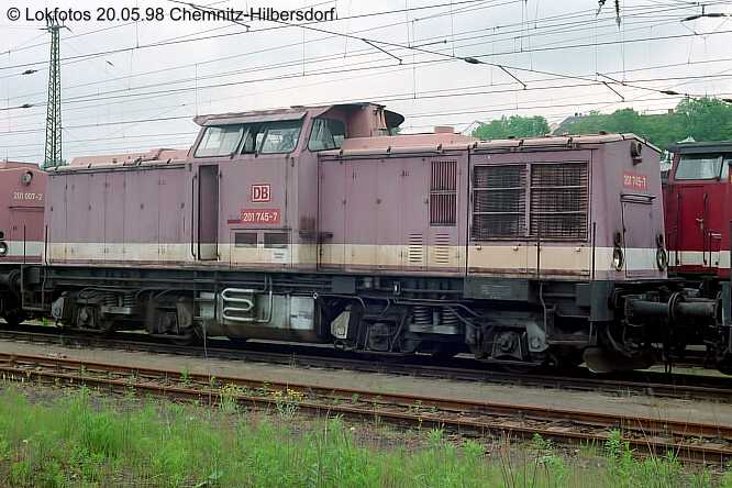 Kein weiteres Foto der Lok 745 vorhanden