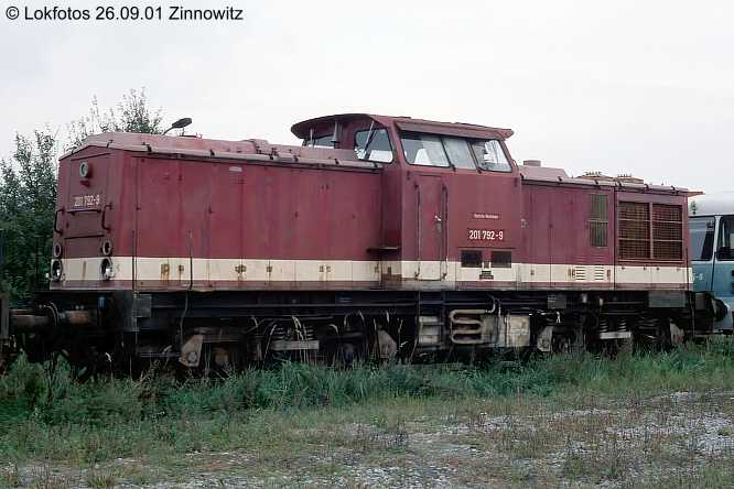 Kein weiteres Foto der Lok 792 vorhanden