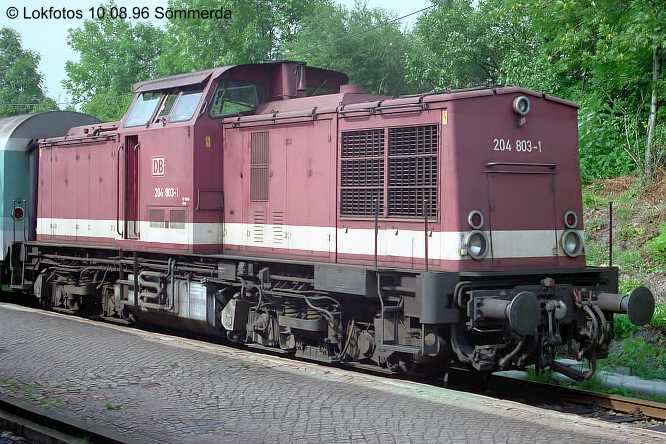 Kein weiteres Foto der Lok 803 vorhanden