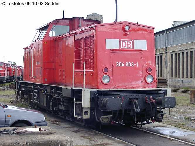 Kein weiteres Foto der Lok 803 vorhanden