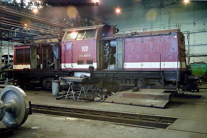 Kein weiteres Foto der Lok 805 vorhanden